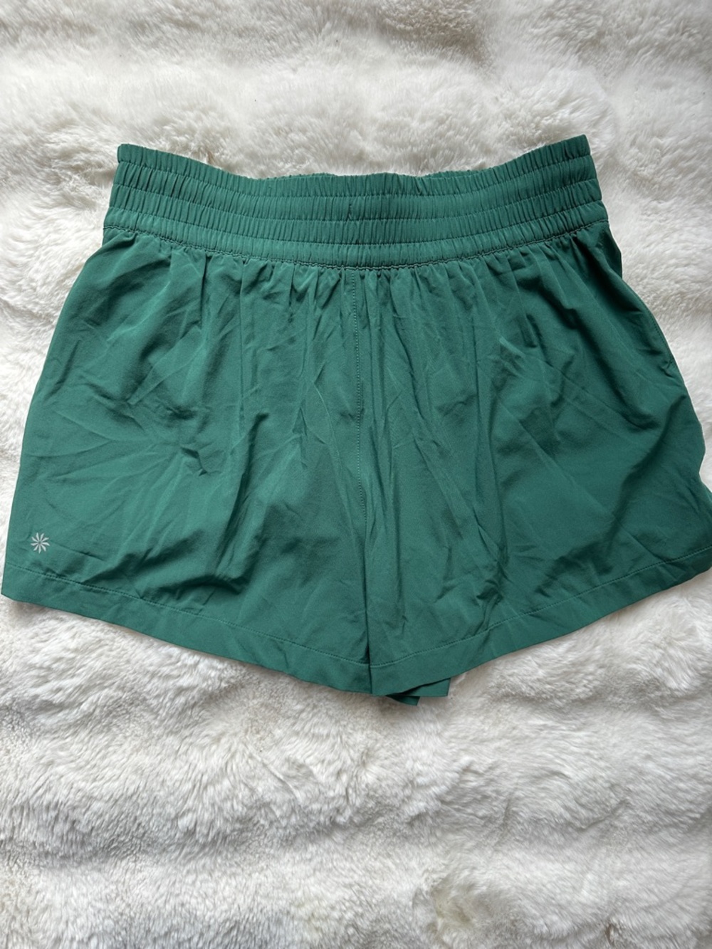 Athleta High Rise Weekender Run Short small - Picture 3 of 7
